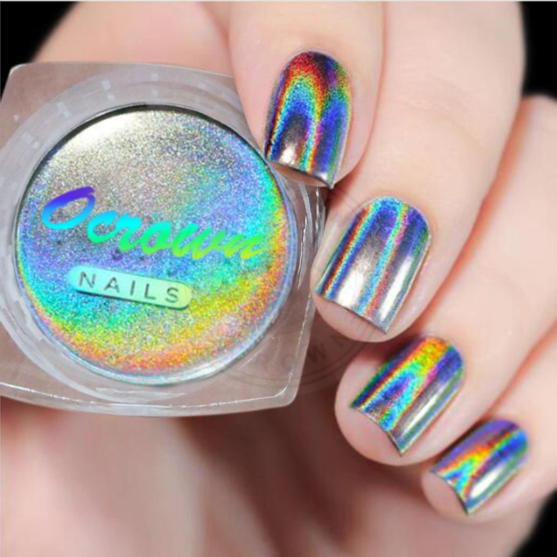 Laser Holo Powder Holographic Effect Nail Art Glitter Chrome Pigment